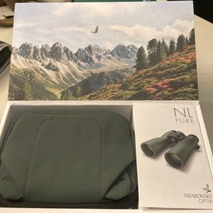 Never been used Swarovski optik case and box.